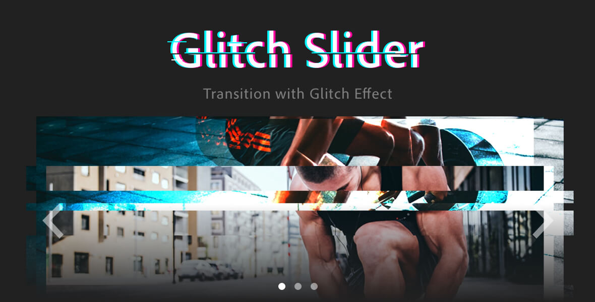 Glitch Slider